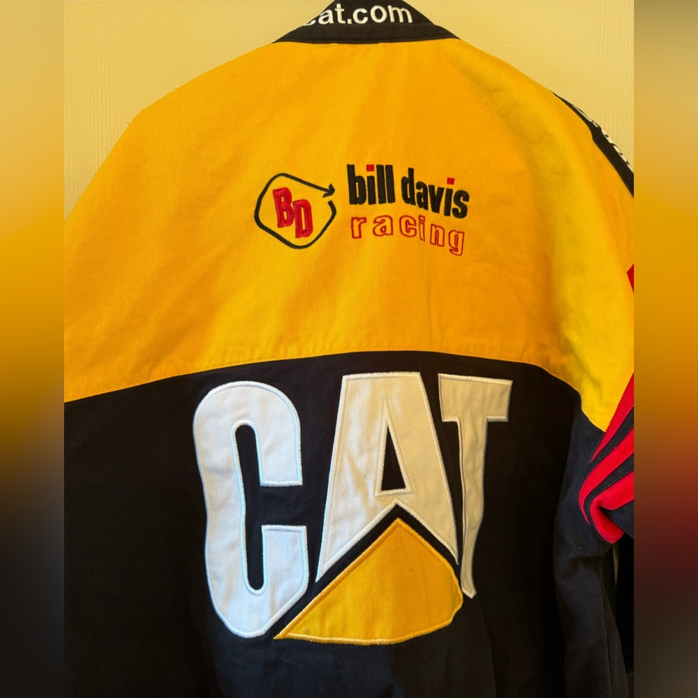 Vintage Ward Burton Bill Davis Racing NASCAR Jacket - Picture 2 of 8